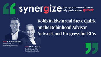 Robb Baldwin and Steve Quirk Synergize Podcast Guests